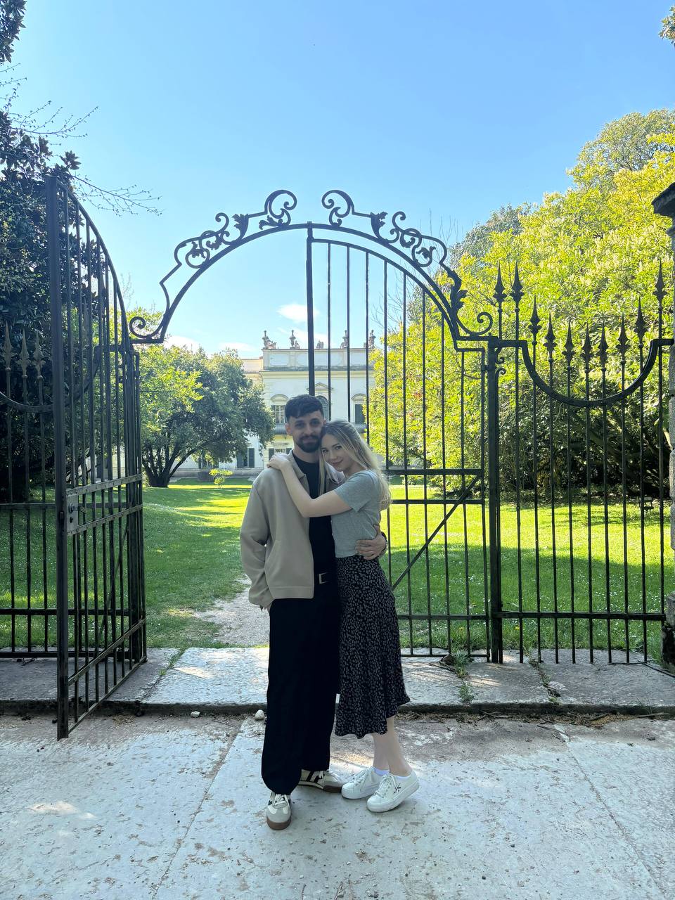 Lea & David an der Villa Mosconi Bertani